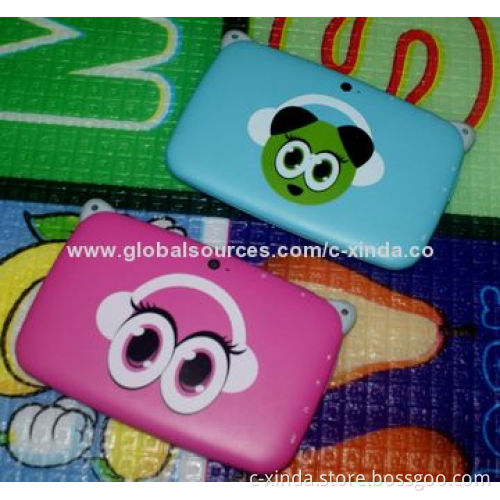 4.3-inch Capacitive Children's Tablet PC with 512MB/4GB Memory, Supports Wi-Fi and Dual-camera